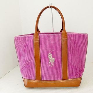 Ralph Lauren - ラルフローレン トートバッグ ロゴプレート A4収納可能