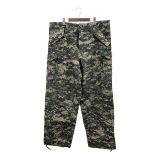 米軍実物 U.S.ARMY ECWCS GEN2 LEVEL6 GORE-TEX ゴアテックス パンツ ボトムス ミリタリー ACUカモ (メンズ L-L) 中古 古着 P8976(その他)