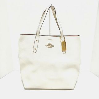 安心鑑定設定済み！新品未使用  COACH トートバッグ 新作 ホワイト 白オシャレ