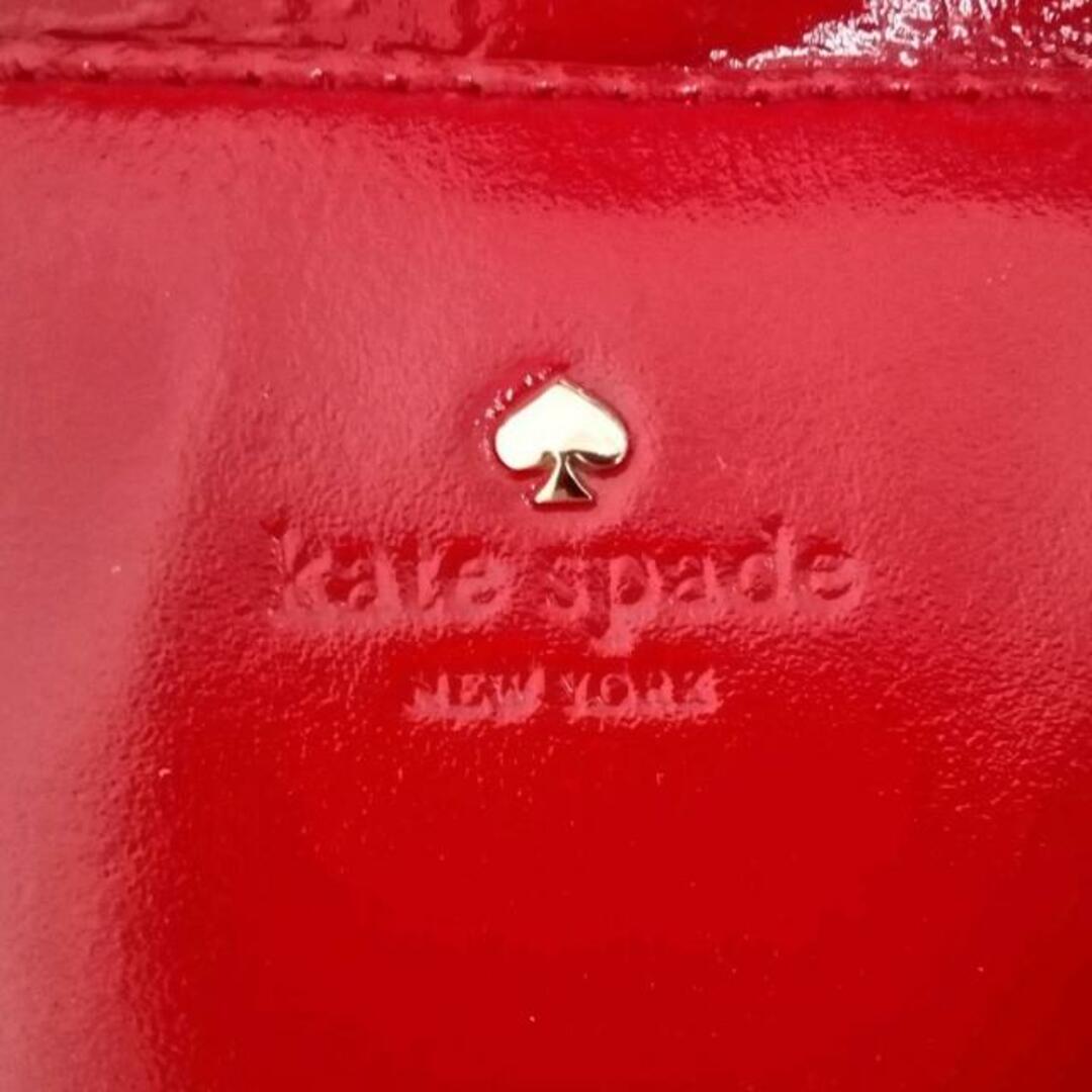 kate spade new york(ケイトスペードニューヨーク)のKate spade(ケイトスペード) トートバッグ - PXRG3751 レッド エナメル（レザー） レディースのバッグ(トートバッグ)の商品写真