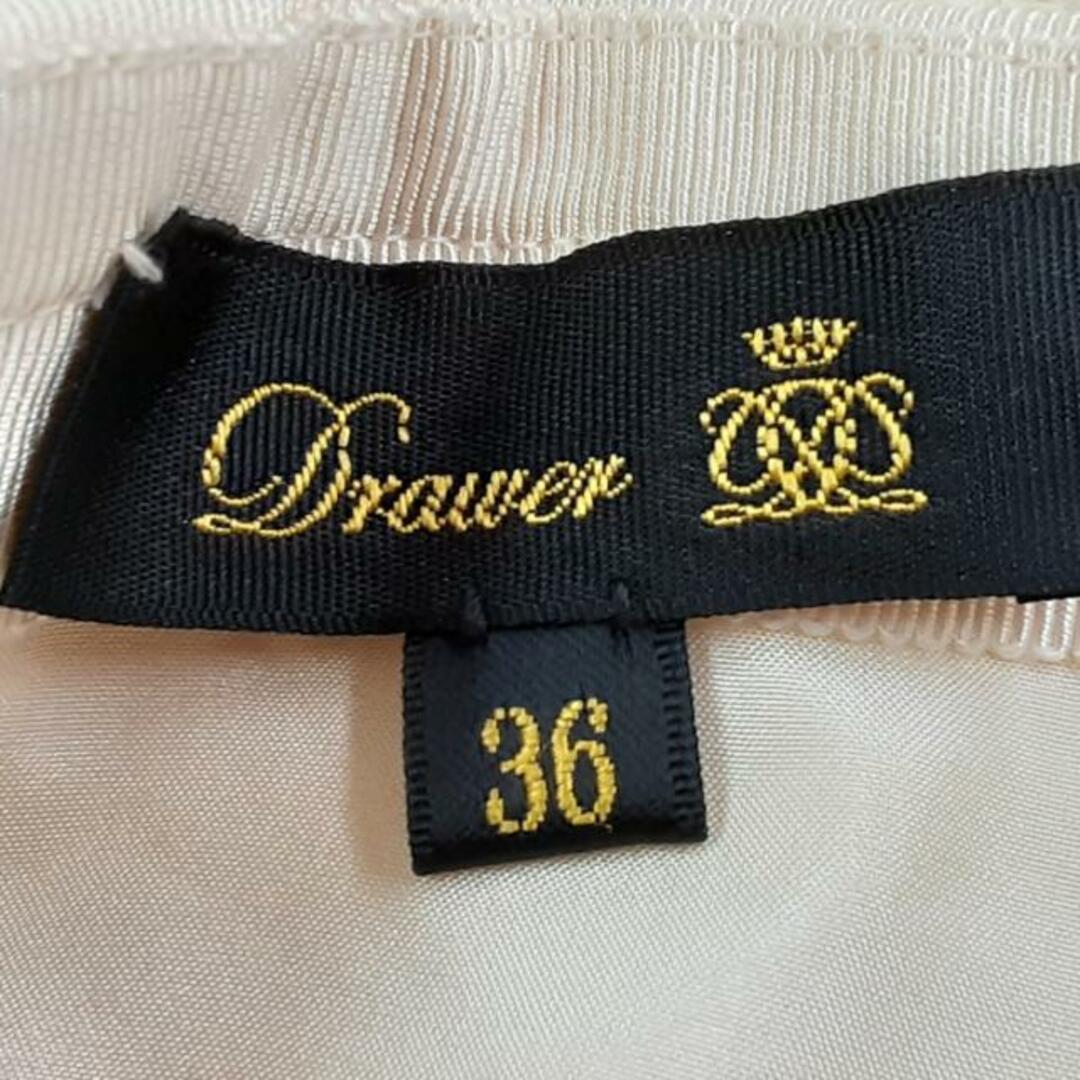 Drawer(ドゥロワー)のDrawer(ドゥロワー) スカート サイズ36 S レディース美品  ベージュ 花柄 レディースのスカート(その他)の商品写真