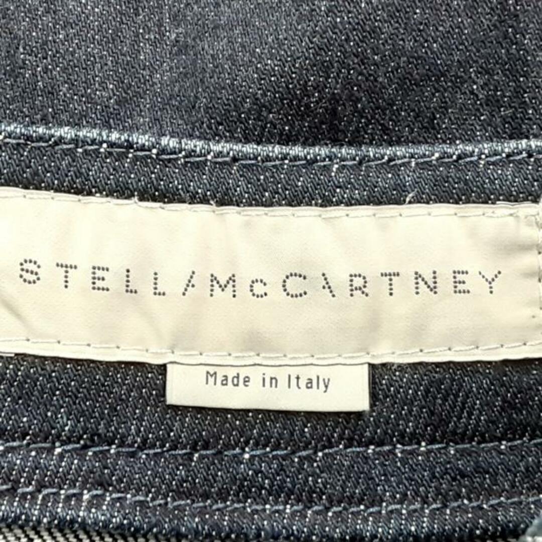 Stella McCartney(ステラマッカートニー)のstellamccartney(ステラマッカートニー) スカート サイズ38 L レディース美品  ネイビー デニム/フリル/ひざ丈 レディースのスカート(その他)の商品写真