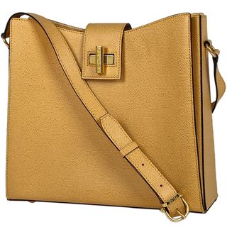 セリーヌ(celine)のセリーヌ ロゴ ショルダーバッグ レディース 【中古】(ショルダーバッグ)