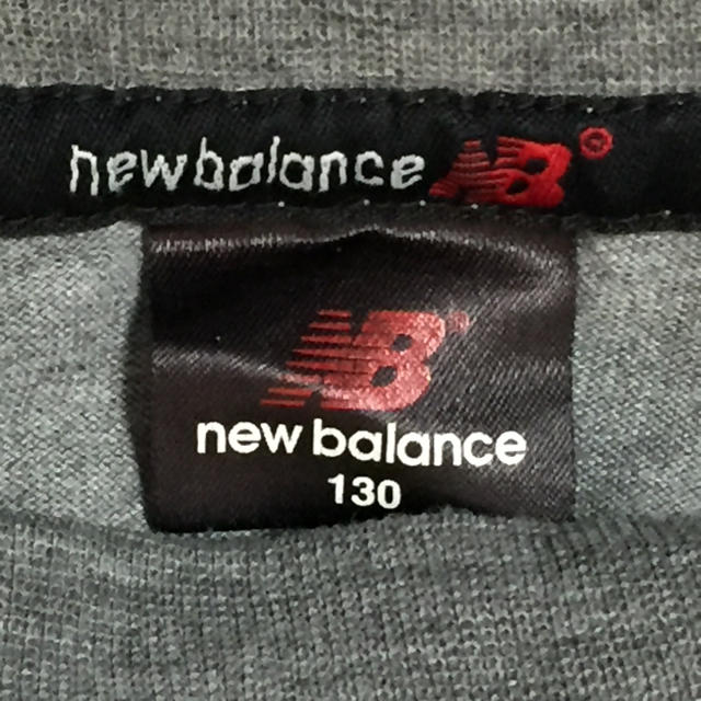 New Balance(ニューバランス)の［値下げ中！］newbalance ニューバランス ロンT キッズ/ベビー/マタニティのキッズ服男の子用(90cm~)(Tシャツ/カットソー)の商品写真