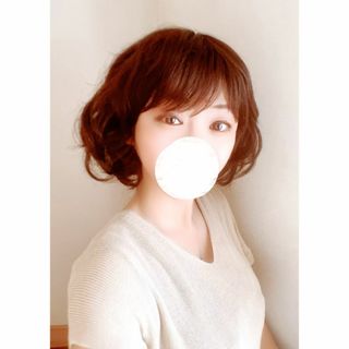 未使用　坂巻哲也 ヘアコサージュ 「マチュアボブ」3Dダークブラウン(ショートカール)