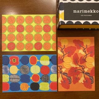 マリメッコ(marimekko)のマリメッコ　marimekko ポストカード　3枚セット　北欧雑貨　アート　(その他)