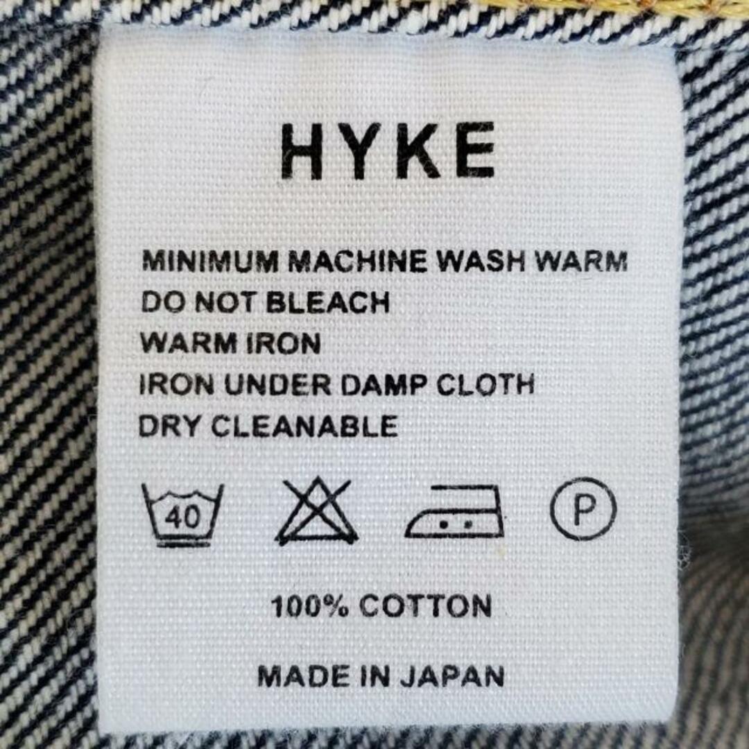 HYKE(ハイク)のハイク Gジャン サイズ2 M レディース美品  レディースのジャケット/アウター(Gジャン/デニムジャケット)の商品写真