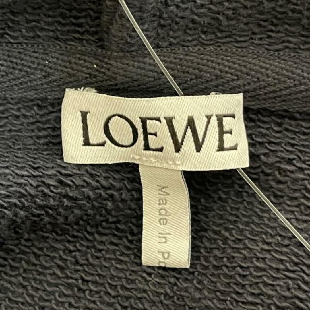 LOEWE - LOEWE(ロエベ) パーカー サイズM メンズ - 黒×ネイビー×ブルー
