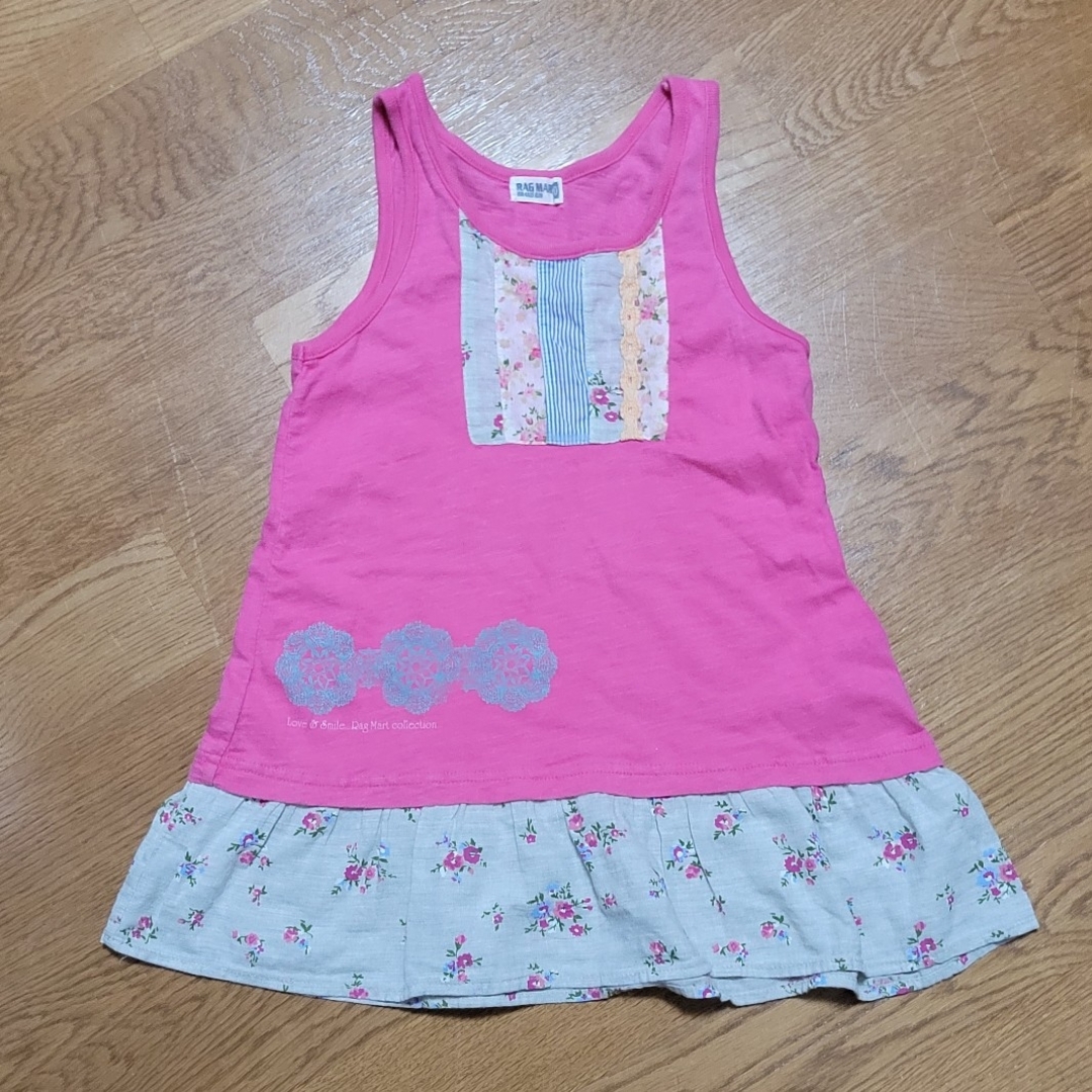 RAG MART(ラグマート)のラグマート　100㎝3枚セット キッズ/ベビー/マタニティのキッズ服女の子用(90cm~)(Tシャツ/カットソー)の商品写真