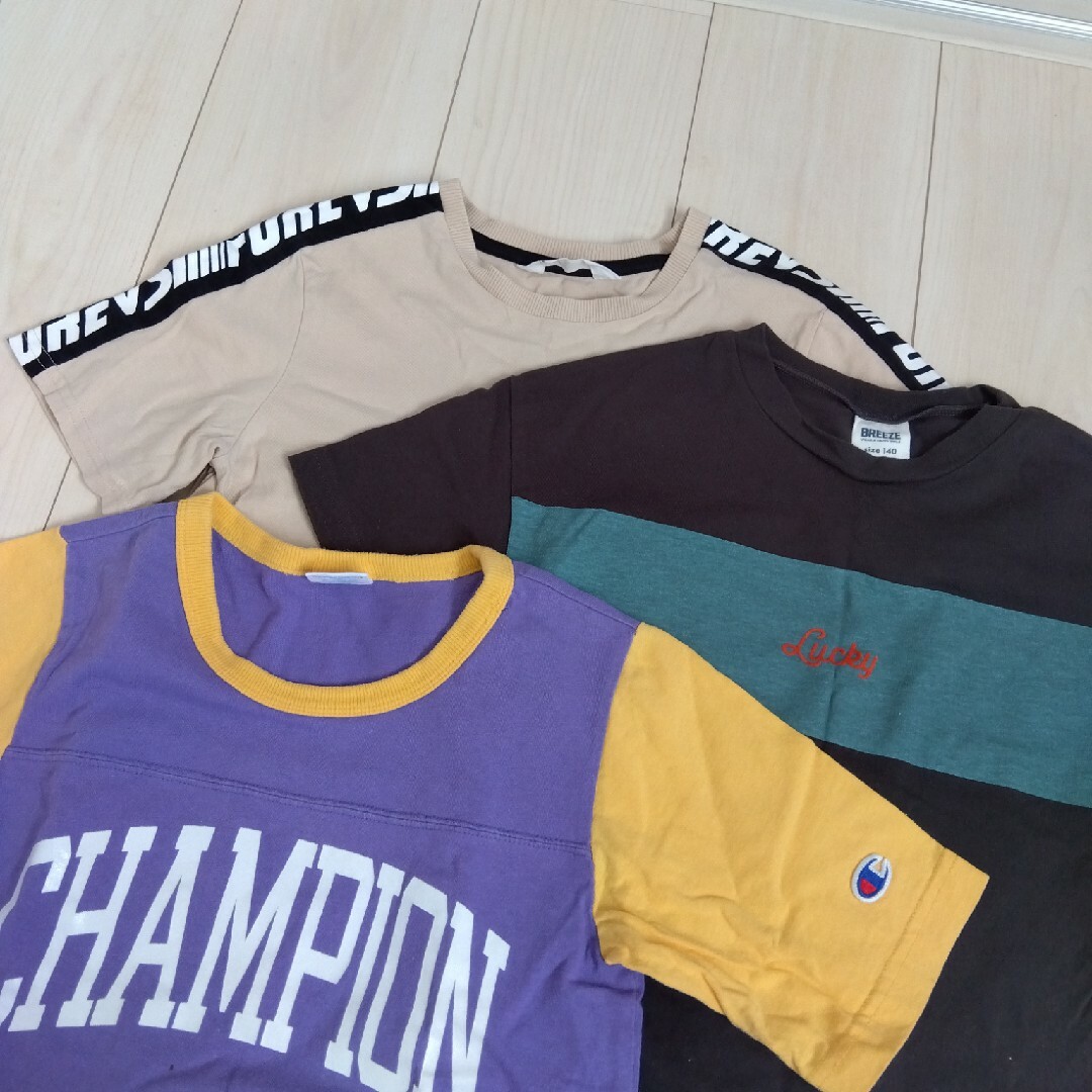 Champion(チャンピオン)の男の子　Tシャツ　140 BREEZE　Champion　H&M キッズ/ベビー/マタニティのキッズ服男の子用(90cm~)(Tシャツ/カットソー)の商品写真