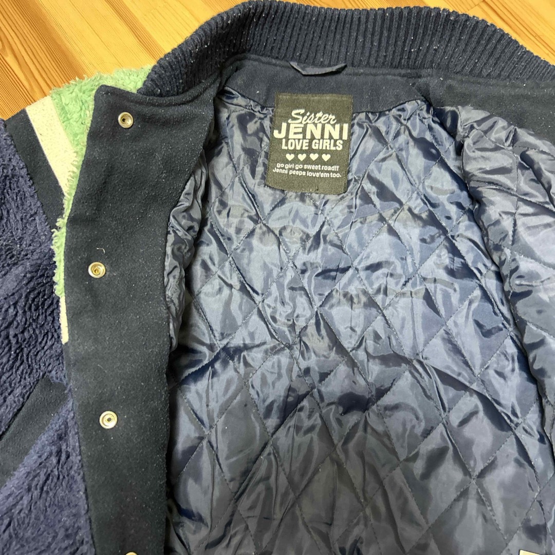 JENNI(ジェニィ)のsister jenni　ジャンバーと、シャツワンピース キッズ/ベビー/マタニティのキッズ服女の子用(90cm~)(ジャケット/上着)の商品写真