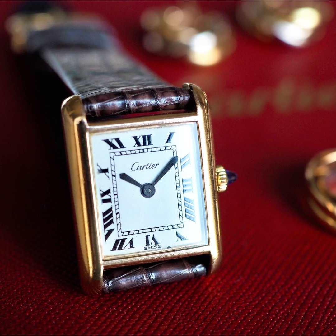 Cartier(カルティエ)の美品・希少✨Cartier カルティエ プレマストタンクSM ✨ロレックス レディースのファッション小物(腕時計)の商品写真