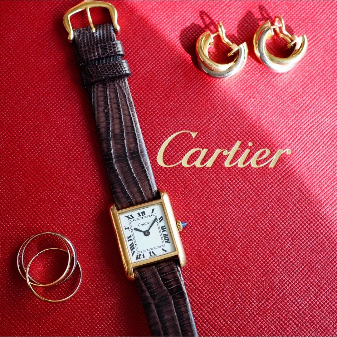 Cartier(カルティエ)の美品・希少✨Cartier カルティエ プレマストタンクSM ✨ロレックス レディースのファッション小物(腕時計)の商品写真