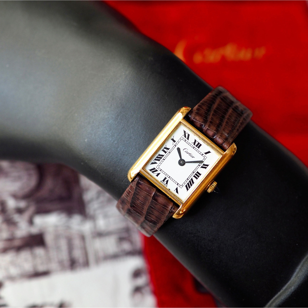 Cartier(カルティエ)の美品・希少✨Cartier カルティエ プレマストタンクSM ✨ロレックス レディースのファッション小物(腕時計)の商品写真