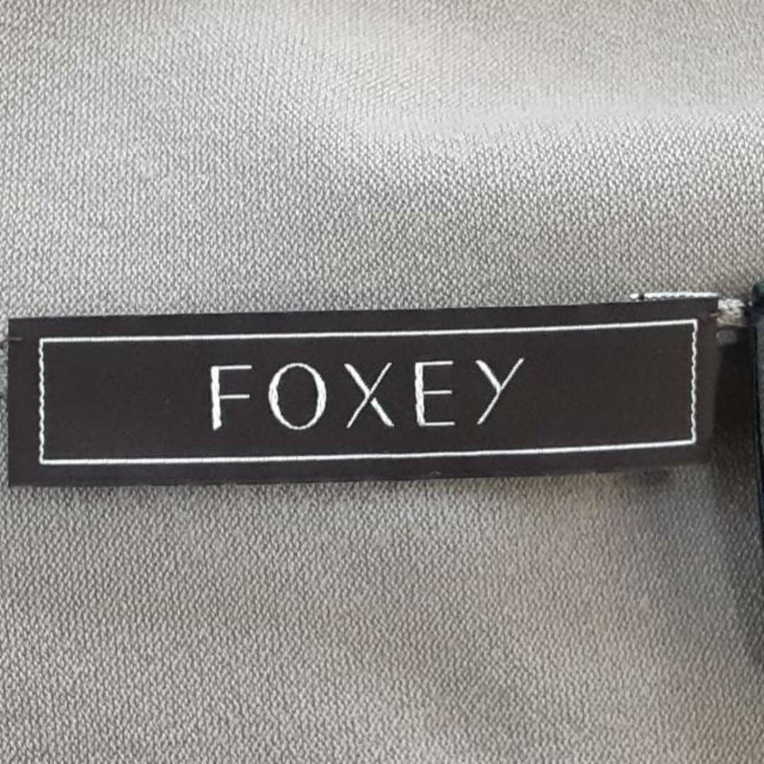 FOXEY(フォクシー)のFOXEY(フォクシー) ノースリーブカットソー サイズ38 M レディース - ブラウン ハイネック レディースのトップス(カットソー(半袖/袖なし))の商品写真