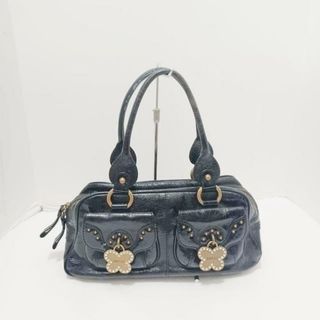 アナスイ(ANNA SUI)のANNA SUI(アナスイ) ハンドバッグ - 黒(ハンドバッグ)