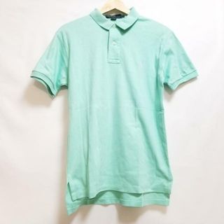 ポロラルフローレン(POLO RALPH LAUREN)のPOLObyRalphLauren(ポロラルフローレン) 半袖ポロシャツ サイズS メンズ - ライトグリーン(ポロシャツ)