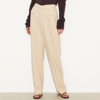 スライ(SLY)のTHROW HW LOOSE SLACKS ハイウェスト ルーズ スラックス(カジュアルパンツ)