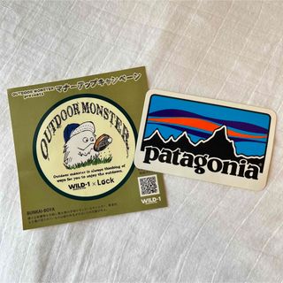 パタゴニア(patagonia)のパタゴニア　ステッカー　おまけ付き(ステッカー)