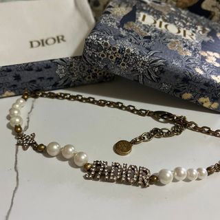 ディオール(Dior)のdior パールチョーカー(ネックレス)