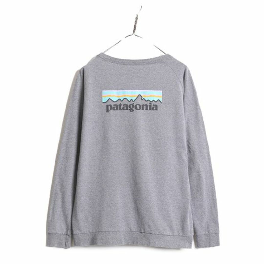 patagonia(パタゴニア)の19年製 パタゴニア 両面 プリント 長袖 Tシャツ レディース L / Patagonia アウトドア ロンT プリントT ロゴT フィッツロイ バックプリント レディースのトップス(Tシャツ(長袖/七分))の商品写真