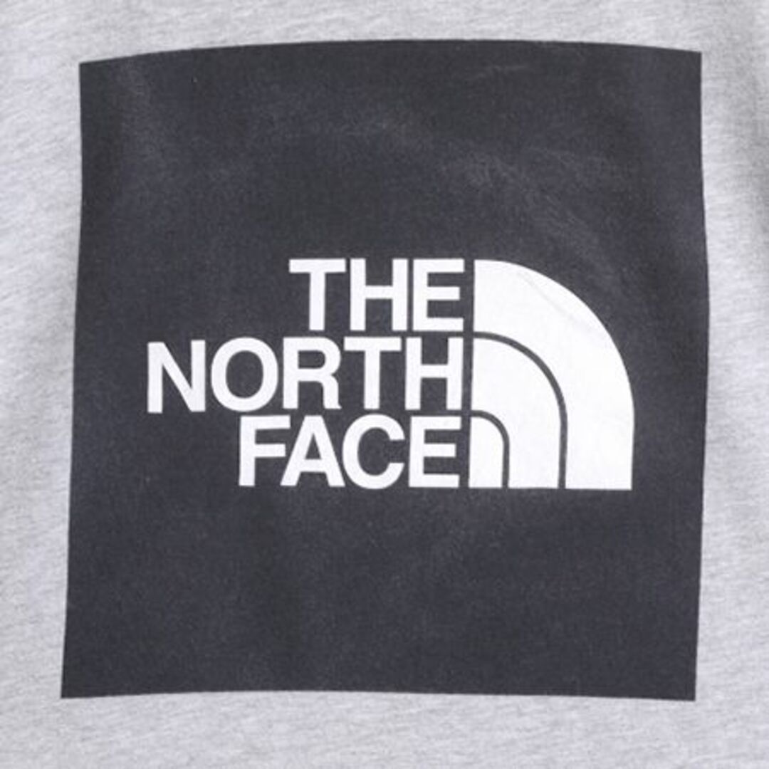 THE NORTH FACE(ザノースフェイス)のノースフェイス 両面 プリント 長袖 Tシャツ メンズ M The North Face アウトドア ロンT プリントT ロゴT バックプリント クルーネック 灰 メンズのトップス(Tシャツ/カットソー(七分/長袖))の商品写真