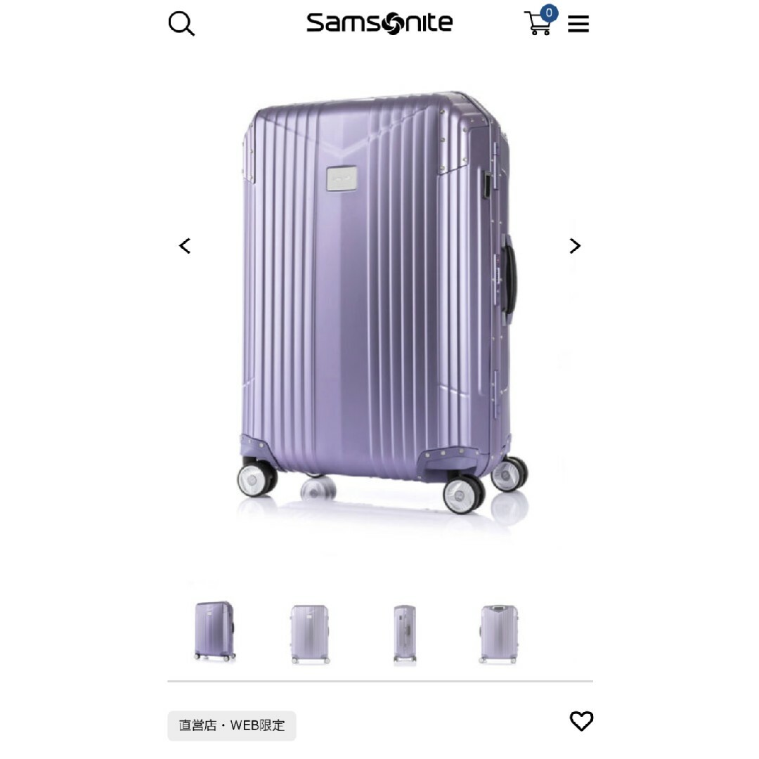 Samsonite(サムソナイト)の未使用　サムソナイト Samsonite ブラックレーベル　メタノヴァ　78L レディースのバッグ(スーツケース/キャリーバッグ)の商品写真