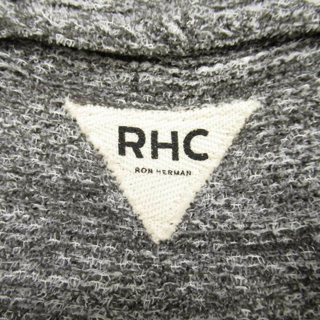 Ron Herman(ロンハーマン)の美品 ロンハーマン RHC パイル ショールカラー カーディガン メランジニット メンズのトップス(カーディガン)の商品写真