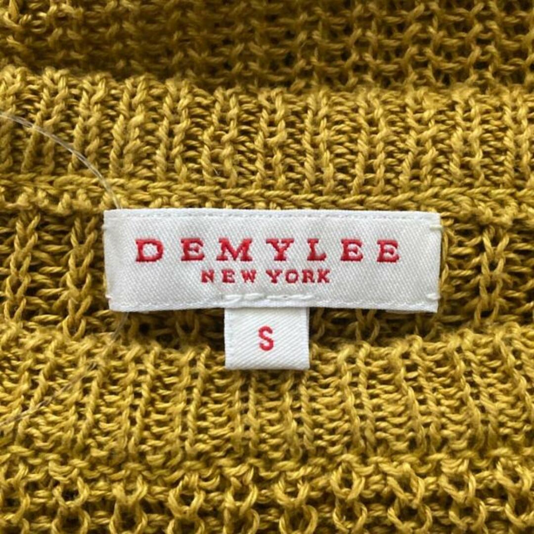 demylee(デミリー) 長袖セーター サイズS レディース - ダークイエロー クルーネック レディースのトップス(ニット/セーター)の商品写真