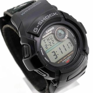 ジーショック(G-SHOCK)の《希少》G-SHOCK 腕時計 デジタル ブラック 布ベルト メンズ h(腕時計(デジタル))