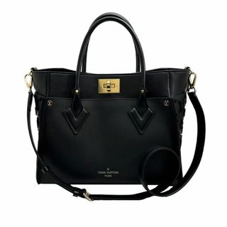 ルイヴィトン(LOUIS VUITTON)のルイヴィトン/LOUIS VUITTON/2WAYバッグ/ハンドバッグ/オンマイサイドMM/ノワール/グレインレザー/M53826【LV2249】(ハンドバッグ)