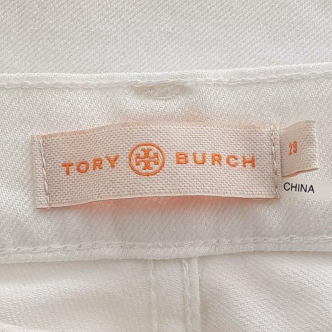 Tory Burch(トリーバーチ)のTORY BURCH(トリーバーチ) ジーンズ サイズ29 XL レディース - 白 フルレングス/刺繍 レディースのパンツ(デニム/ジーンズ)の商品写真