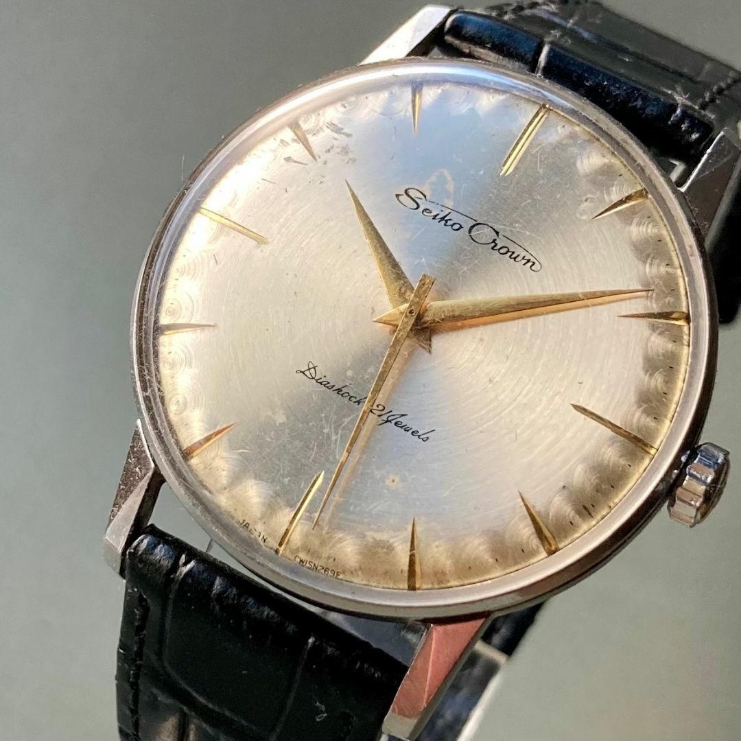 SEIKO - kei.K【訳あり品】セイコー クラウン アンティーク 腕時計 1960年