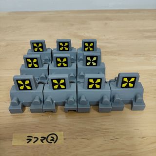 タカラトミー(Takara Tomy)のプラレール　洗浄済車止め　10個(鉄道模型)