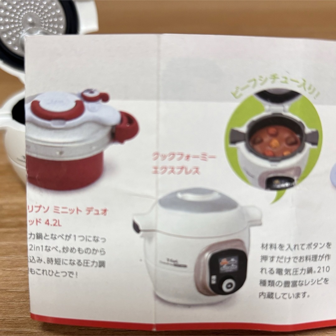 T-fal(ティファール)のミニチュア　T-fal  ティファール　クックフォーミーエクスプレス エンタメ/ホビーのフィギュア(その他)の商品写真