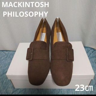 マッキントッシュフィロソフィー(MACKINTOSH PHILOSOPHY)の新品22990円☆マッキントッシュフィロソフィー バックルモチーフパンプス 23(ハイヒール/パンプス)