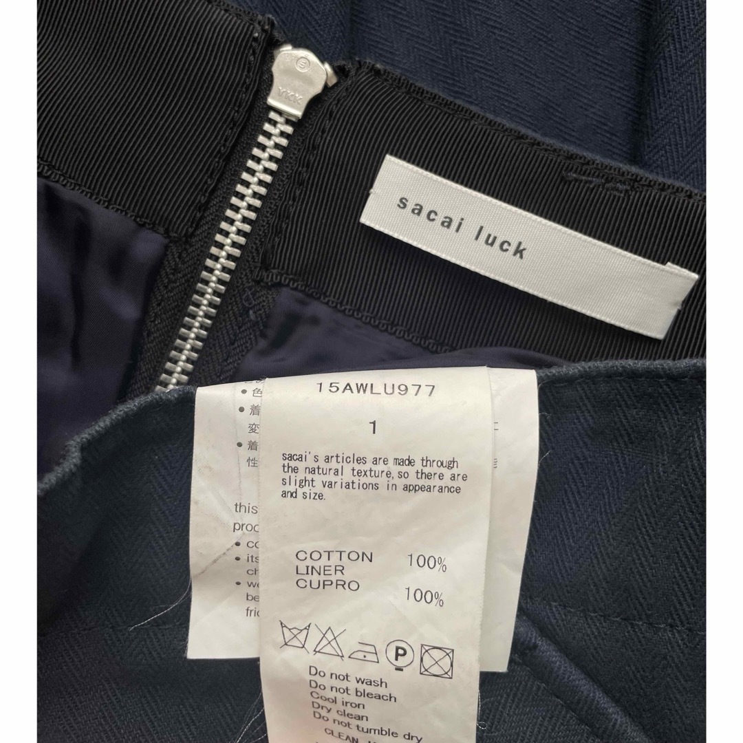 sacai luck(サカイラック)のサカイラック　sacai luck スカート レディースのスカート(ひざ丈スカート)の商品写真