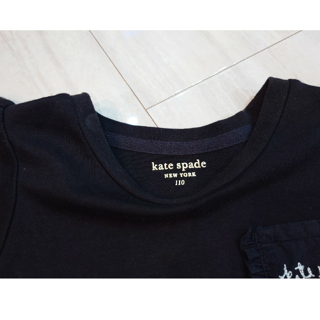 kate spade new york(ケイトスペードニューヨーク)のケイトスペード　110cm　半袖 キッズ/ベビー/マタニティのキッズ服女の子用(90cm~)(Tシャツ/カットソー)の商品写真