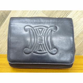 セリーヌ(CELINE)のK奈046/ CELINE トリオンフ チェーンショルダーバッグ レザー (ショルダーバッグ)