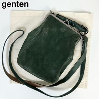 ゲンテン(genten)の24B16 genten ゲンテン ショルダーバッグ がま口 本革(ショルダーバッグ)