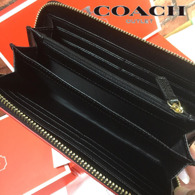 COACH(コーチ)のプレゼントにも❤️新品コーチ正規品ラウンドファスナー長財布F53769ネイビー レディースのファッション小物(財布)の商品写真