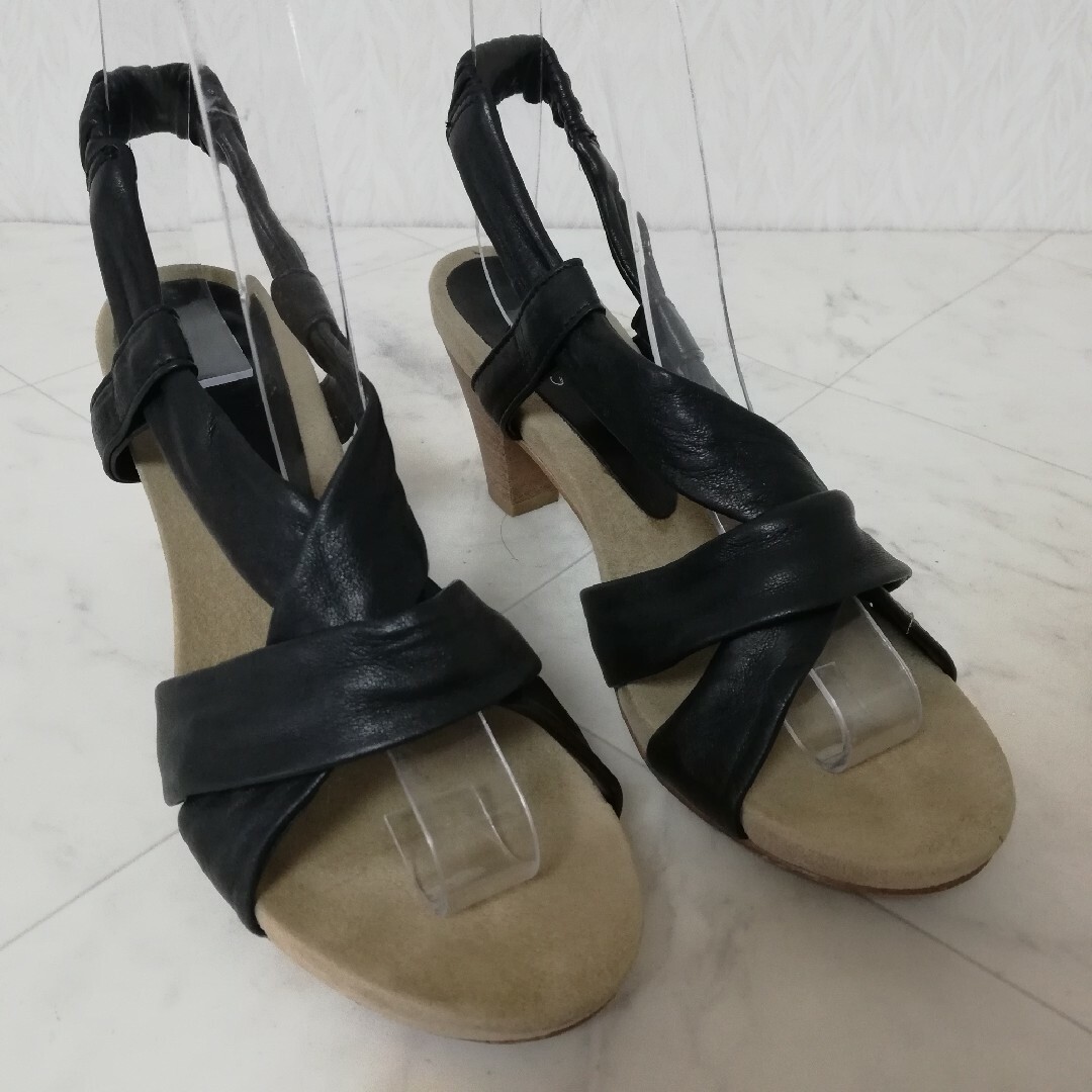 SAYA(サヤ)のSAYA サヤ 本革サンダル 日本製 M レディースの靴/シューズ(サンダル)の商品写真