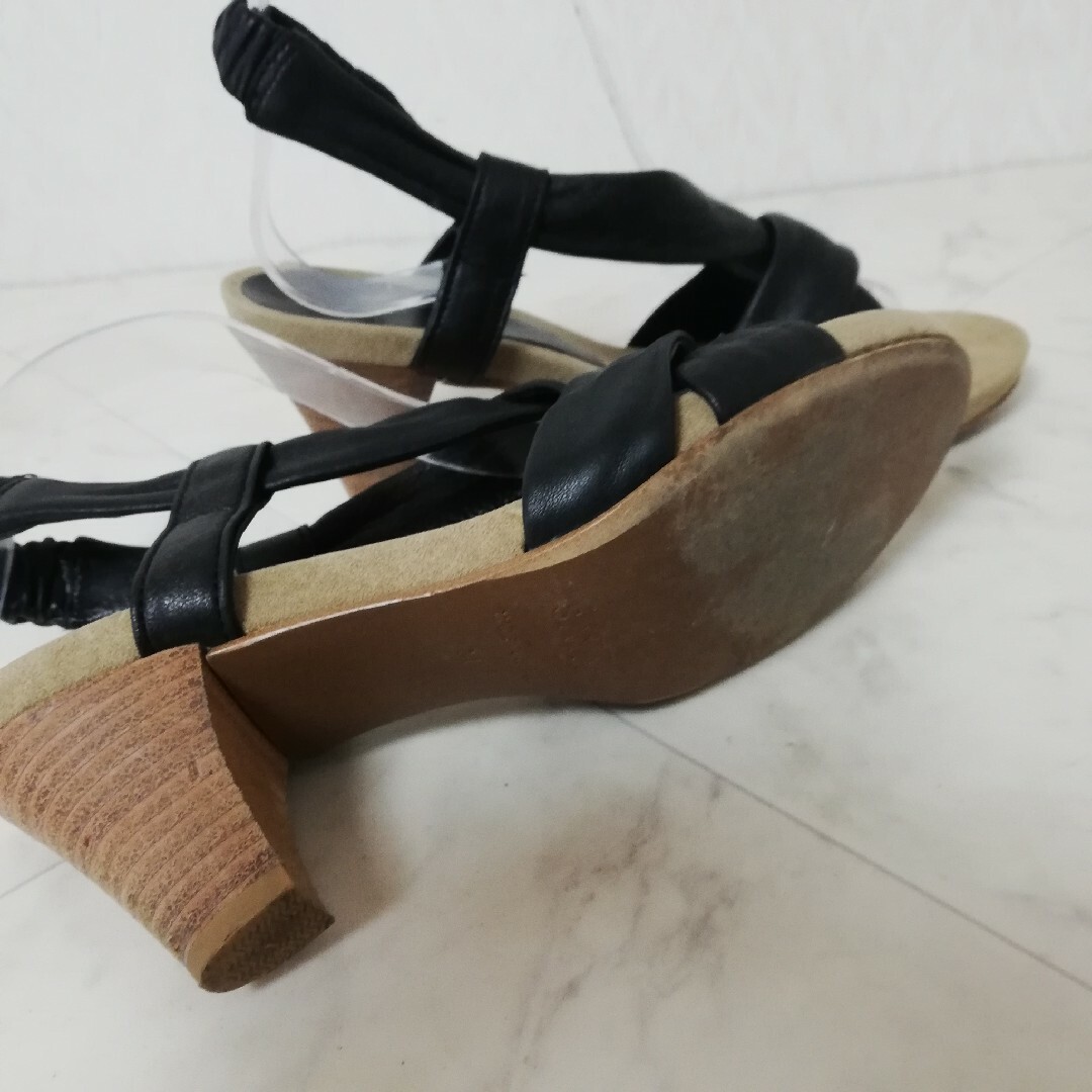 SAYA(サヤ)のSAYA サヤ 本革サンダル 日本製 M レディースの靴/シューズ(サンダル)の商品写真