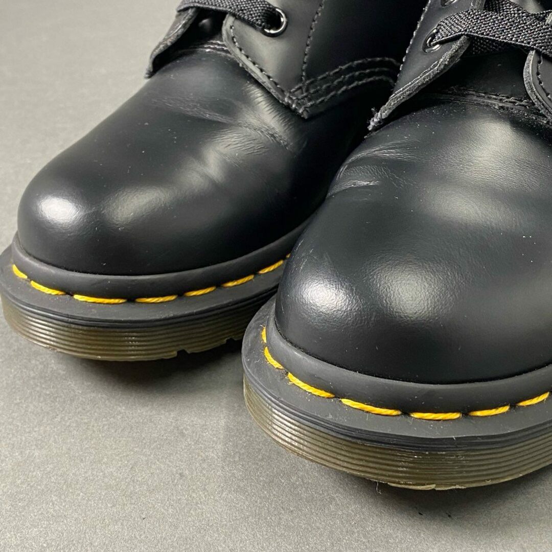 3c6 《美品》 Dr.Martens ドクターマーチン 8ホールブーツ US 5 ブラック レザー シューズ レースアップ 8eye boots レディースの靴/シューズ(ブーツ)の商品写真