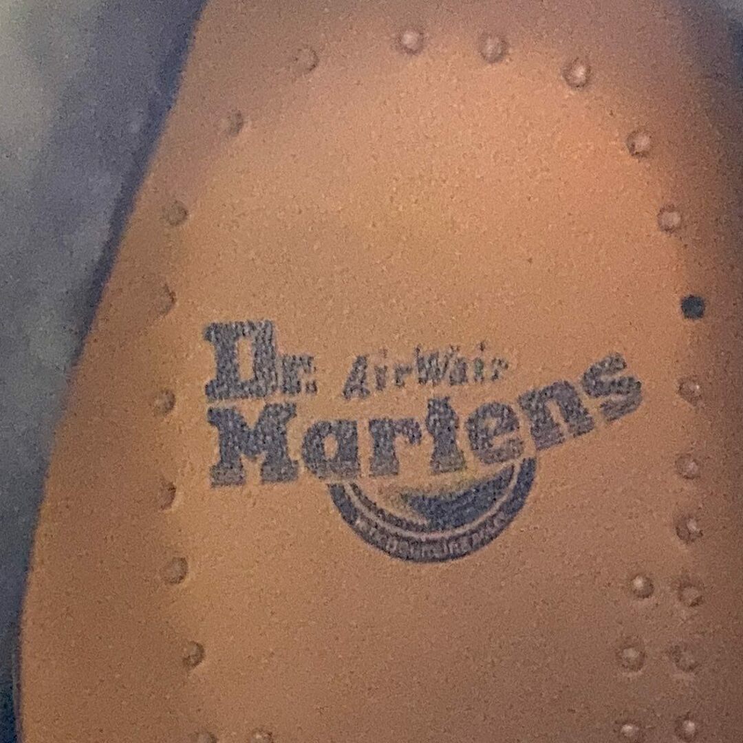 3c6 《美品》 Dr.Martens ドクターマーチン 8ホールブーツ US 5 ブラック レザー シューズ レースアップ 8eye boots レディースの靴/シューズ(ブーツ)の商品写真