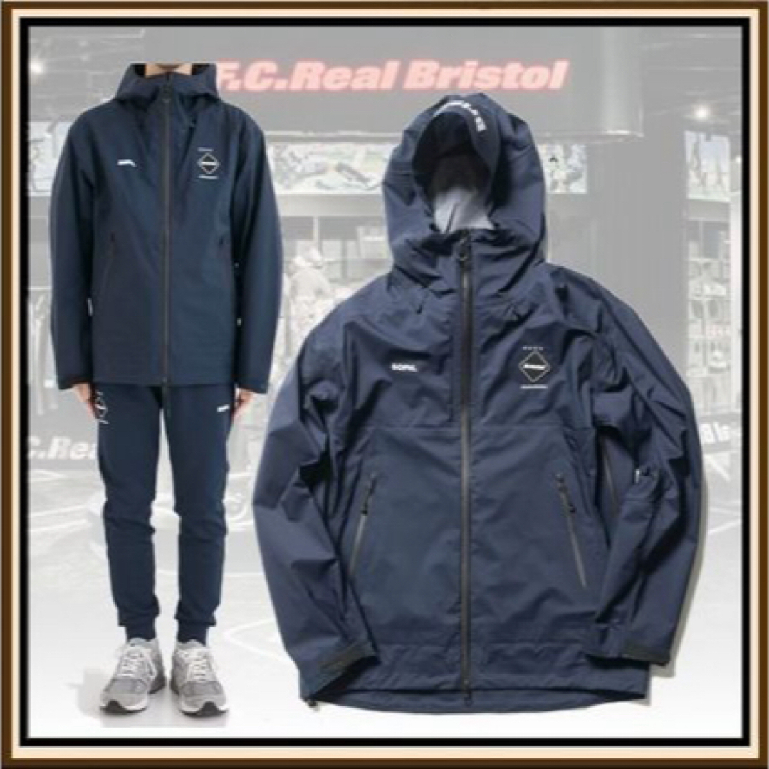 F.C.R.B.(エフシーアールビー)の【新品　未使用】FCRB ブリストル　3LAYER WARM UP JACKET メンズのジャケット/アウター(ナイロンジャケット)の商品写真