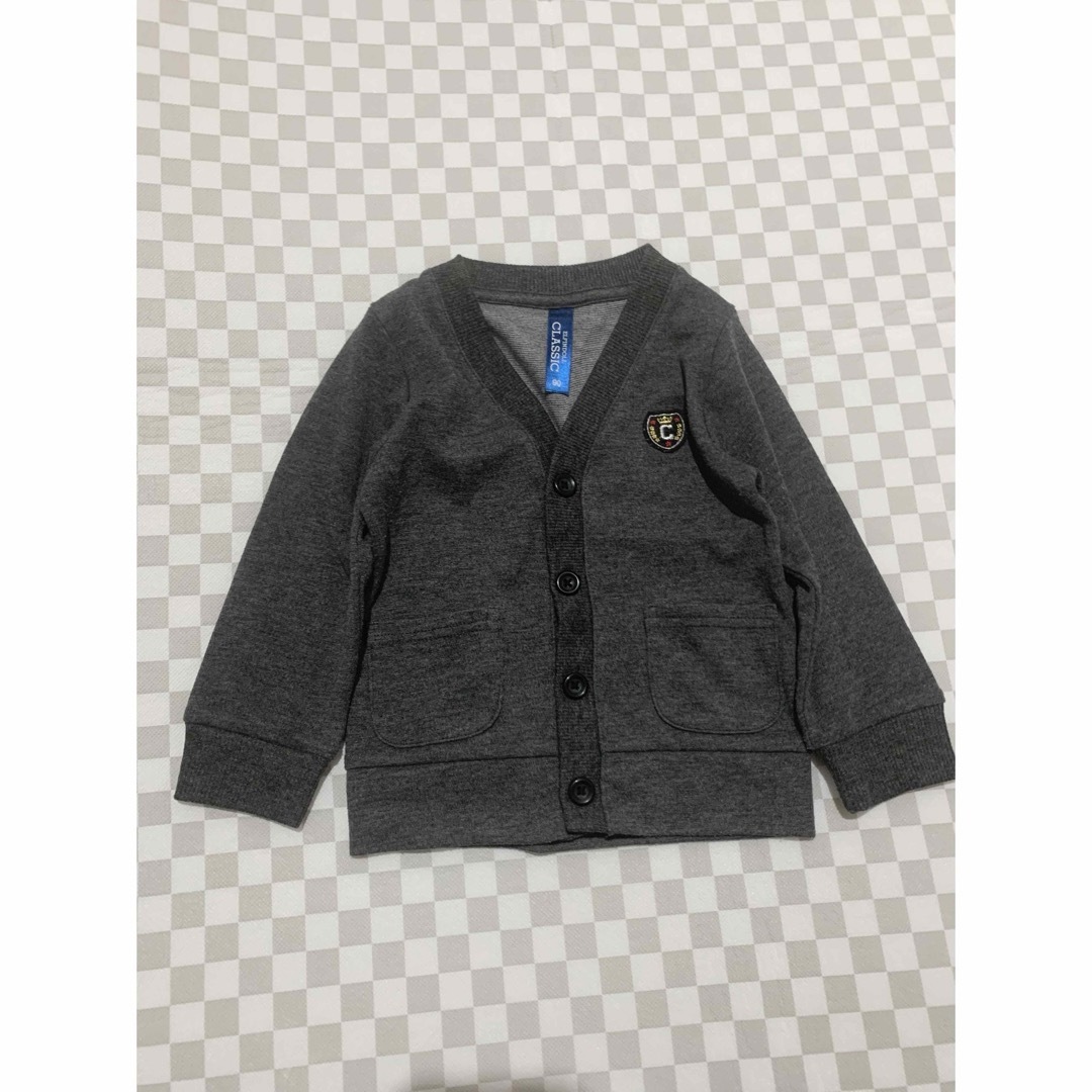 ベビー服 男の子 カーディガン ベスト アウター  キッズ/ベビー/マタニティのキッズ服男の子用(90cm~)(カーディガン)の商品写真