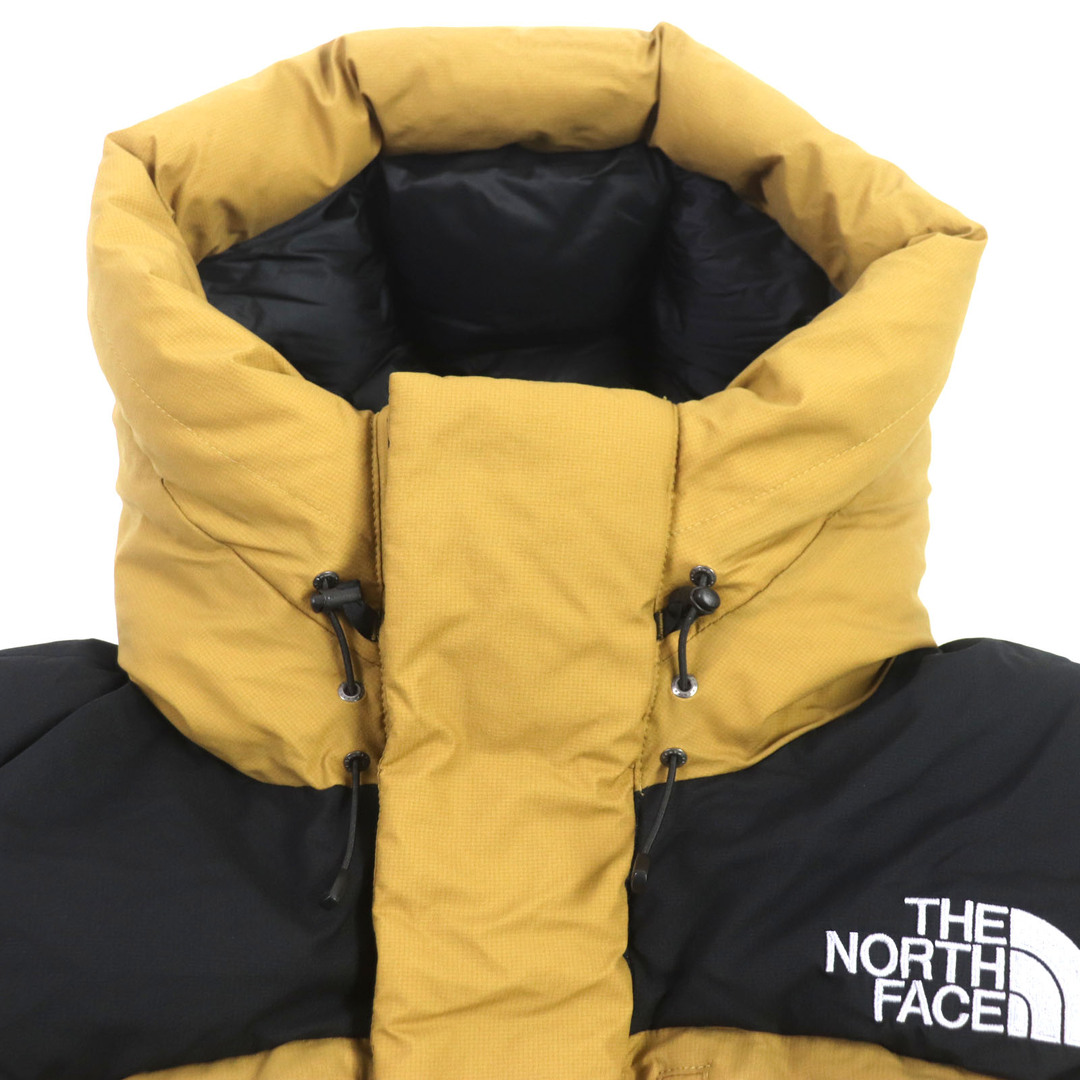 THE NORTH FACE(ザノースフェイス)の極美品 THE NORTH FACE ザ・ノースフェイス ND91950 バルトロライト GORE-TEX ゴアテックス フード付き ロゴ刺繍入り WZIP ダウンジャケット イエローブラウン ブラック L 正規品 メンズ メンズのジャケット/アウター(ダウンジャケット)の商品写真