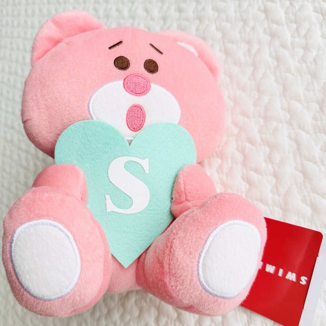 SWIMMER　ぬいぐるみBIG ピンク エンタメ/ホビーのおもちゃ/ぬいぐるみ(ぬいぐるみ)の商品写真