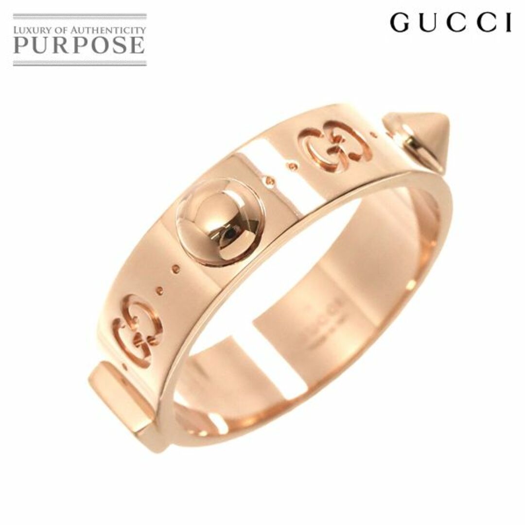 Gucci(グッチ)のグッチ GUCCI アイコン #19 リング K18 PG ピンクゴールド 750 指輪 VLP 90219684 レディースのアクセサリー(リング(指輪))の商品写真